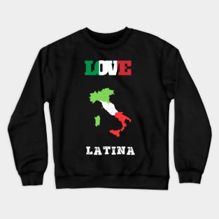 t shirt latina - maglietta latina shirt latina Crewneck Sweatshirt